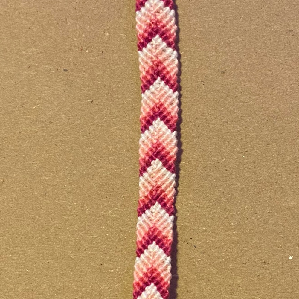 Handmade Chevron Pattern Friendship Bracelet